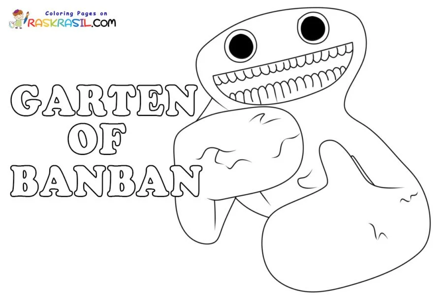 Garten of Banban Coloring Pages 19