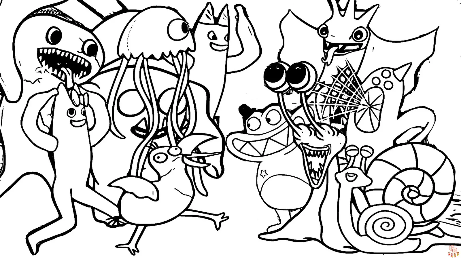 Garten of Banban Coloring Pages 20