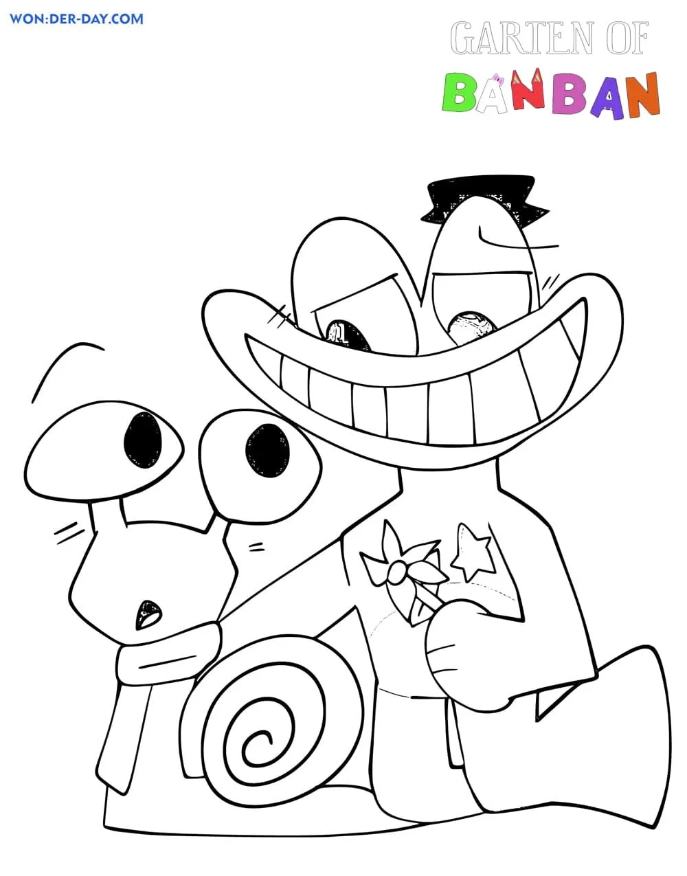 Garten of Banban Coloring Pages 31