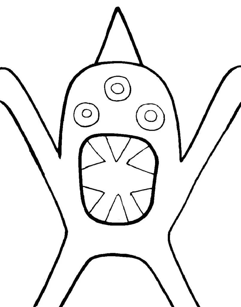Garten of Banban Coloring Pages 33