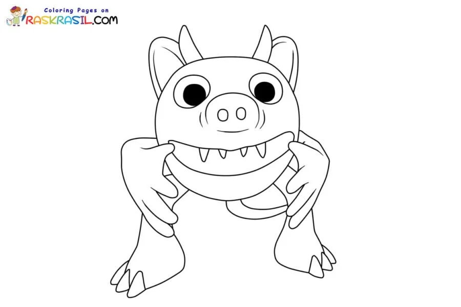 Garten of Banban Coloring Pages 5