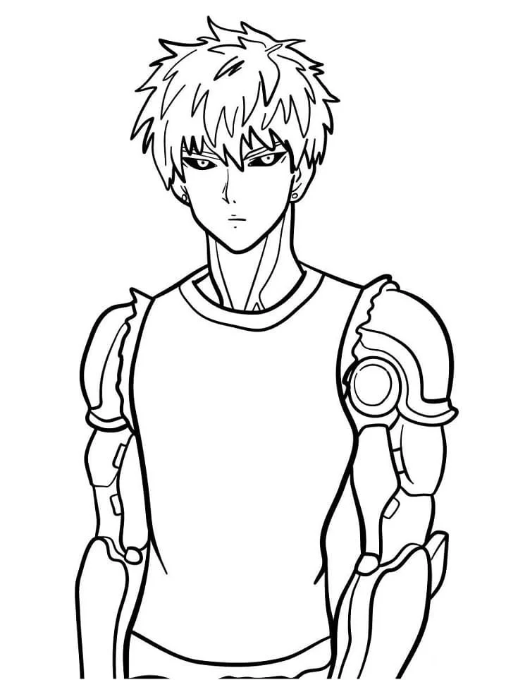 Genos Ausmalbilder 1