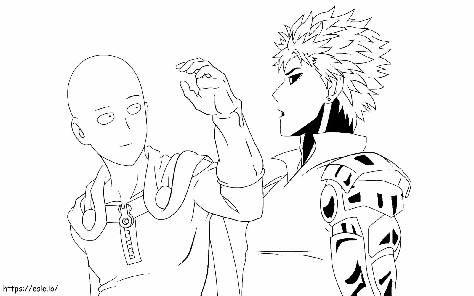 Genos Ausmalbilder 10