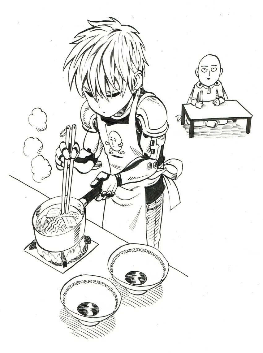 Genos Ausmalbilder 12