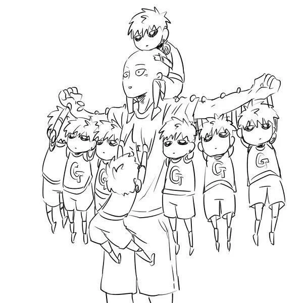 Genos Ausmalbilder 17