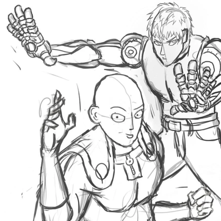 Genos Ausmalbilder 24