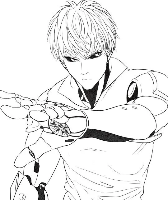 Genos Ausmalbilder 3