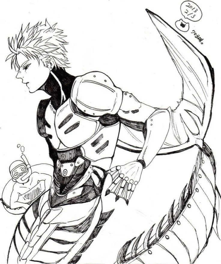 Genos Ausmalbilder 4