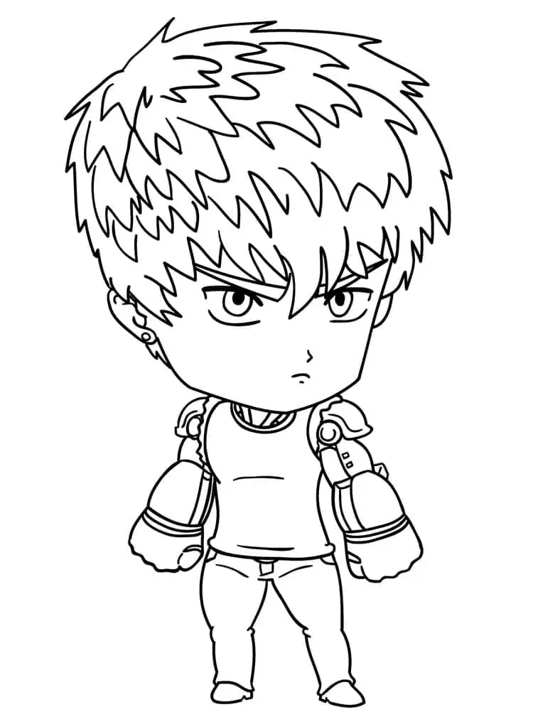 Genos Ausmalbilder 6