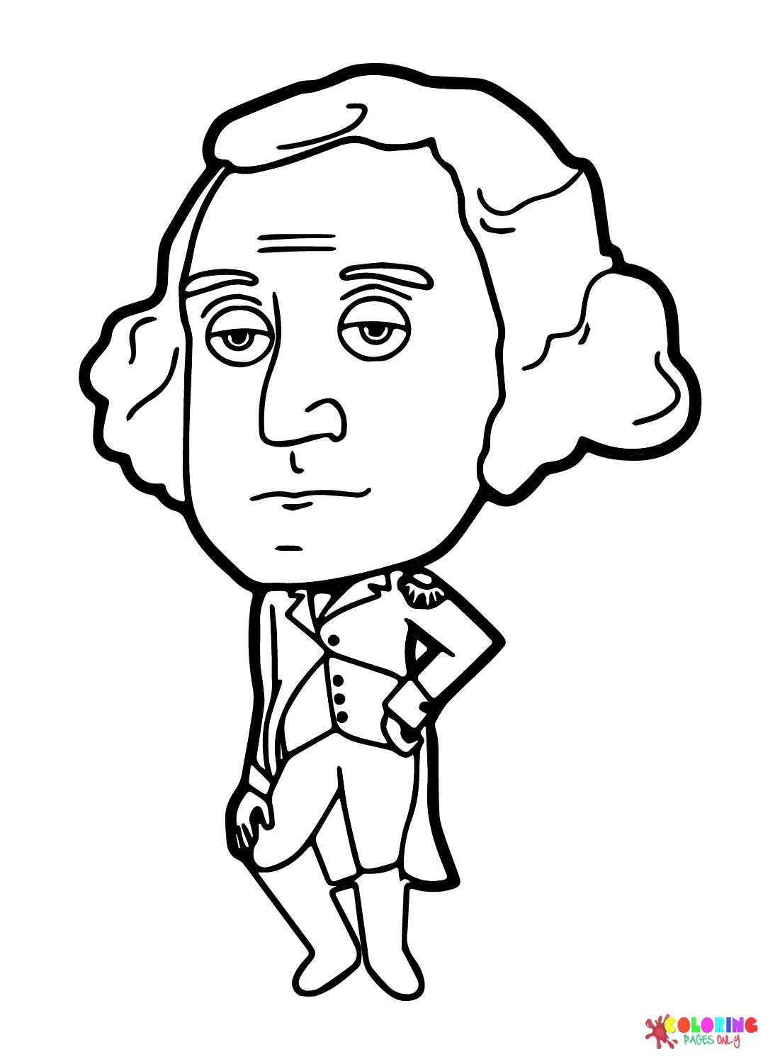 George Washington Coloring Pages 11