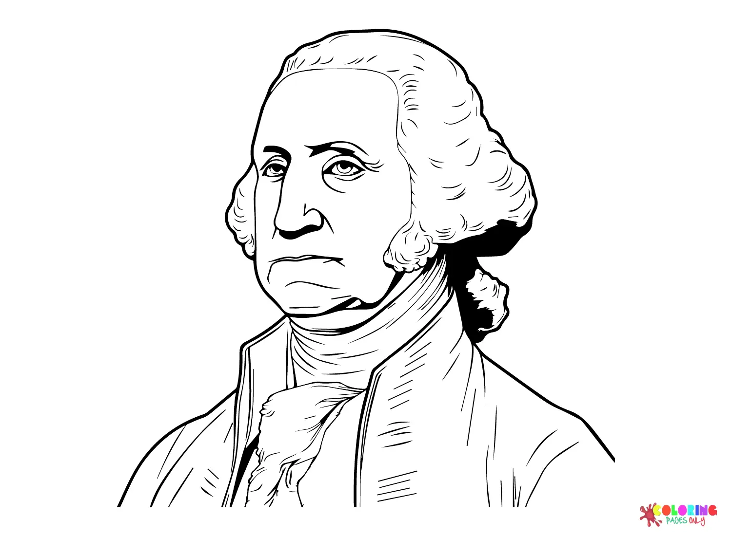 George Washington Coloring Pages 13