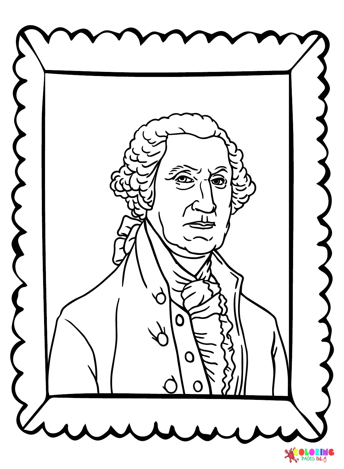 George Washington Coloring Pages 3