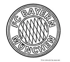 German Bundesliga Team logos Coloring Pages 2