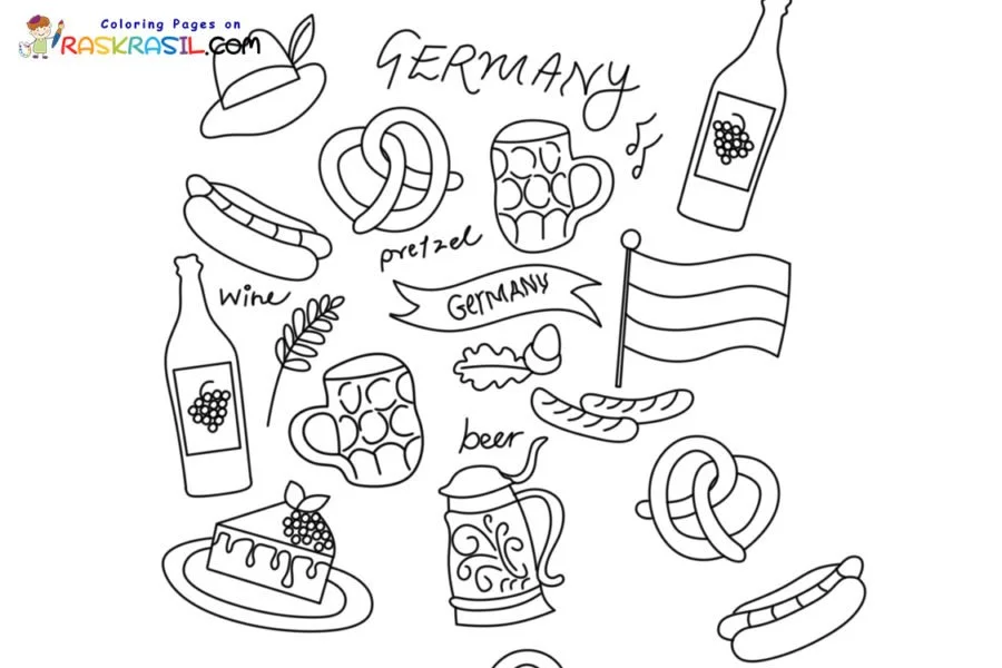 Germany Coloring Pages 22