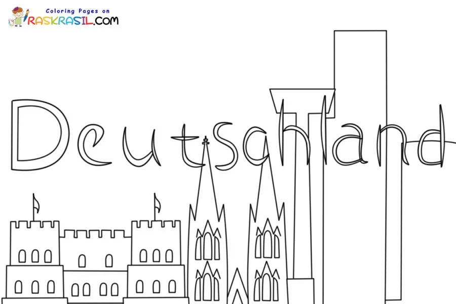 Germany Coloring Pages 4