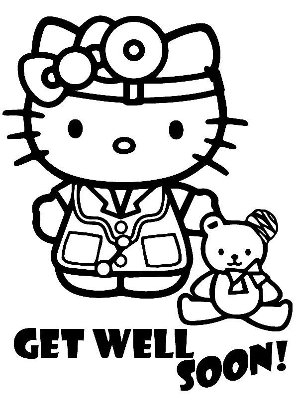 Get Well Soon Coloring Pages 10
