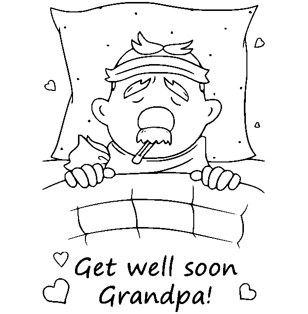 Get Well Soon Coloring Pages 16