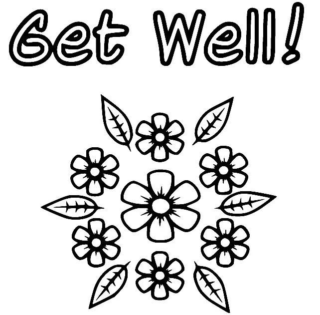 Get Well Soon Coloring Pages 22