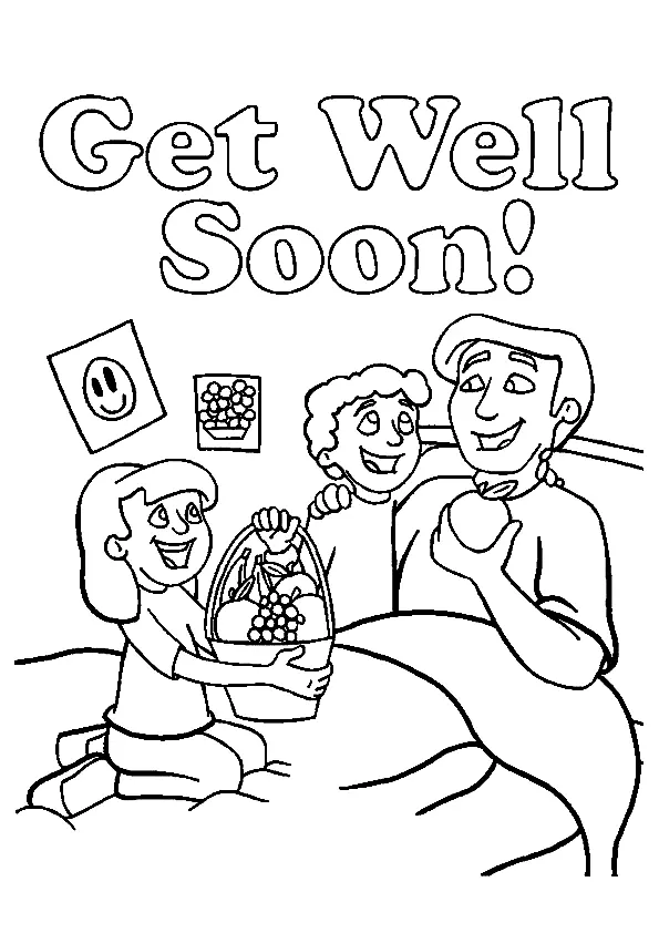 Get Well Soon Coloring Pages 23