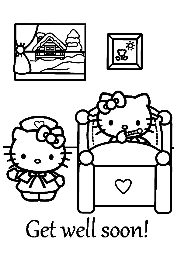 Get Well Soon Coloring Pages 25