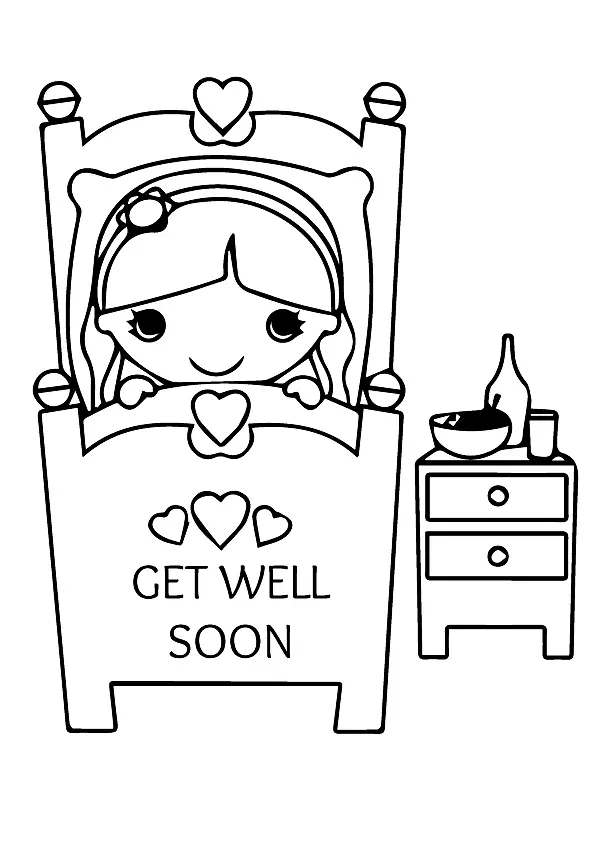 Get Well Soon Coloring Pages 26