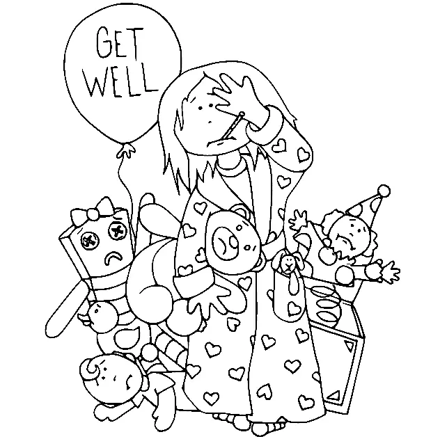 Get Well Soon Coloring Pages 29