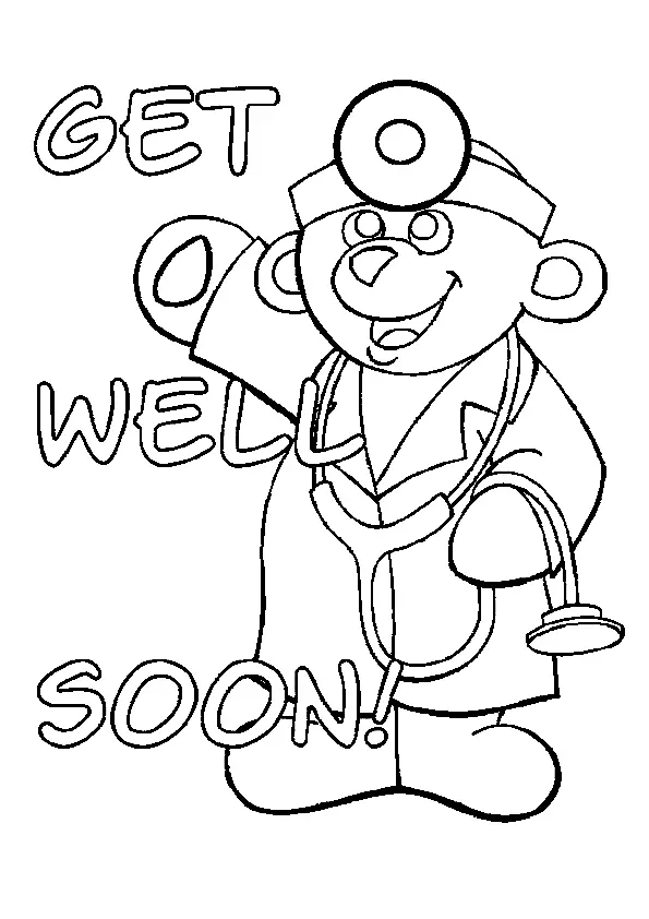 Get Well Soon Coloring Pages 30