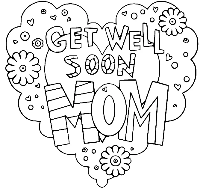 Get Well Soon Coloring Pages 43