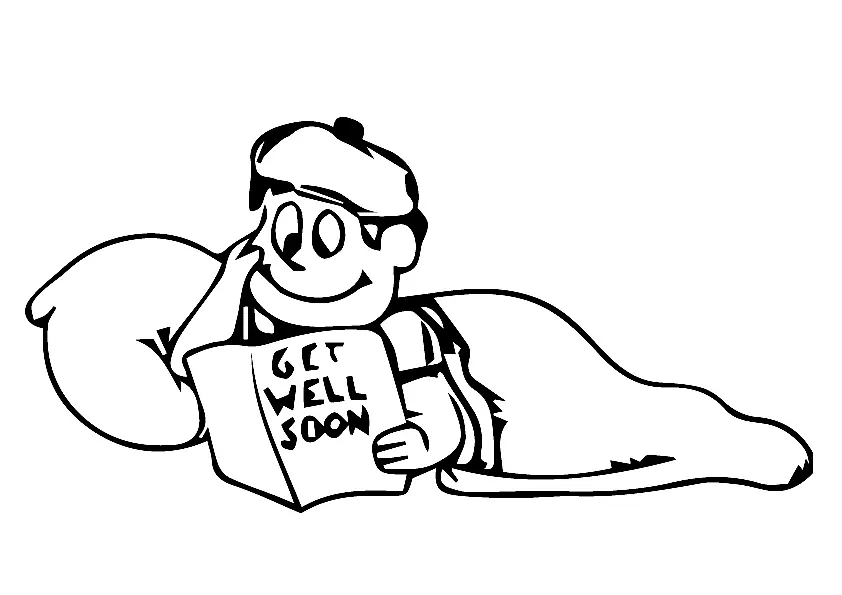Get Well Soon Coloring Pages 47
