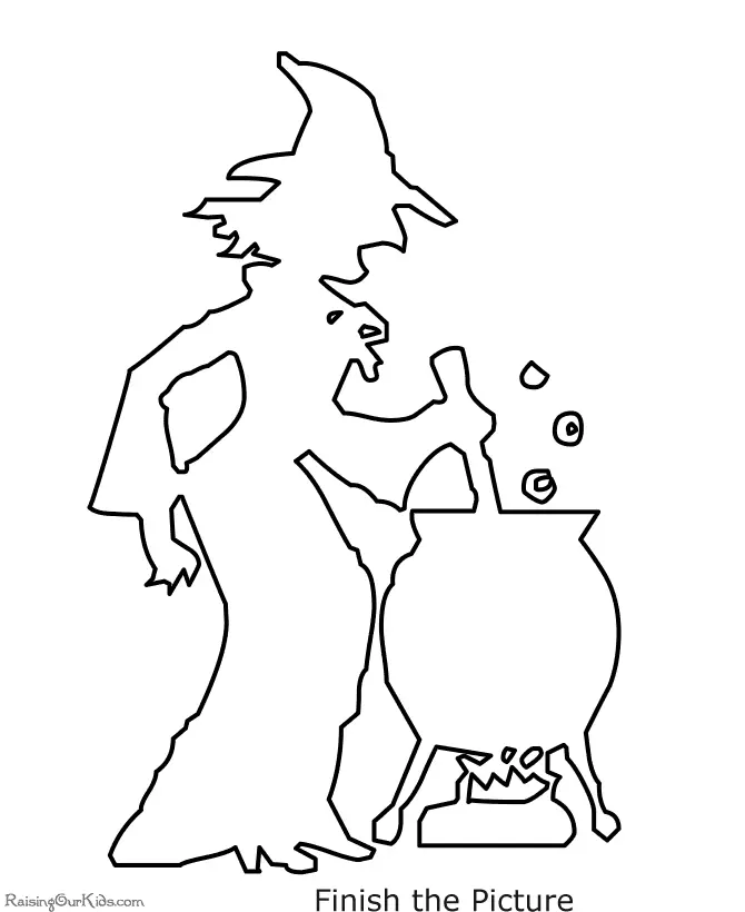 Ghost Coloring Pages 39