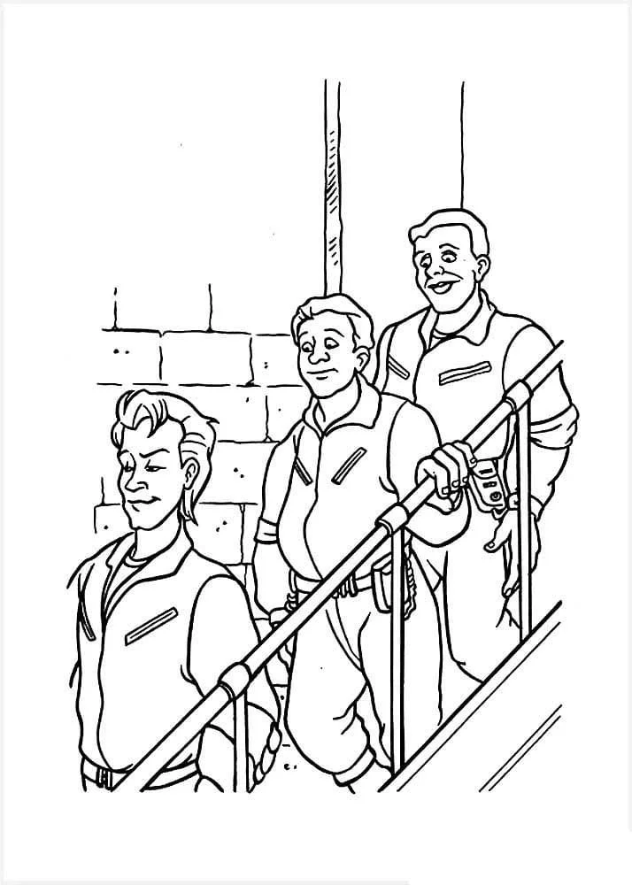 Desenhos de Caca-Fantasmas Para Colorir 84