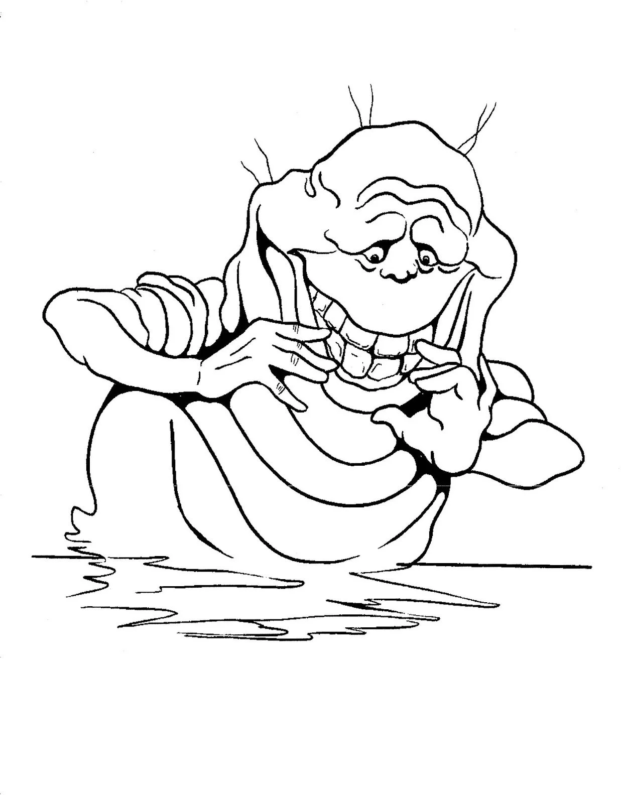 Desenhos de Caca-Fantasmas Para Colorir 95