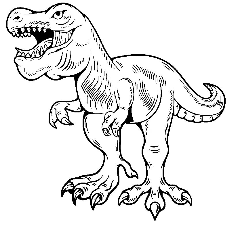 Giganotosaurus Coloring Pages 16