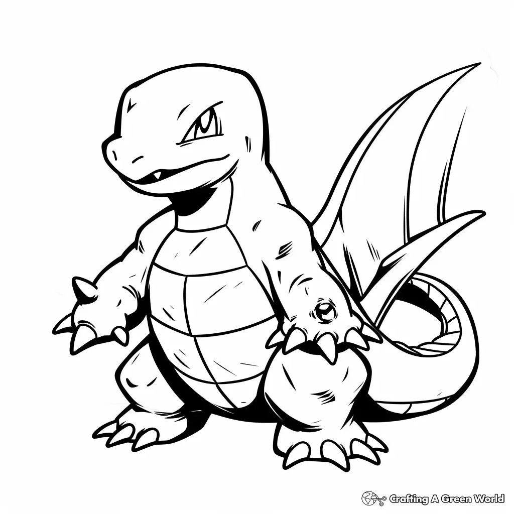 Gigantamax Para Colorear 22