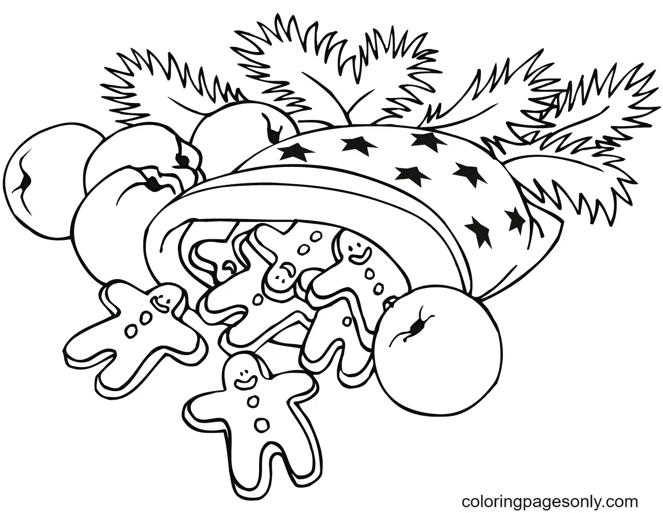 Hombre De Jengibre Para Colorear 56