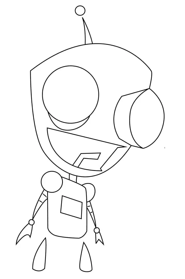 Gir Coloring Pages 16