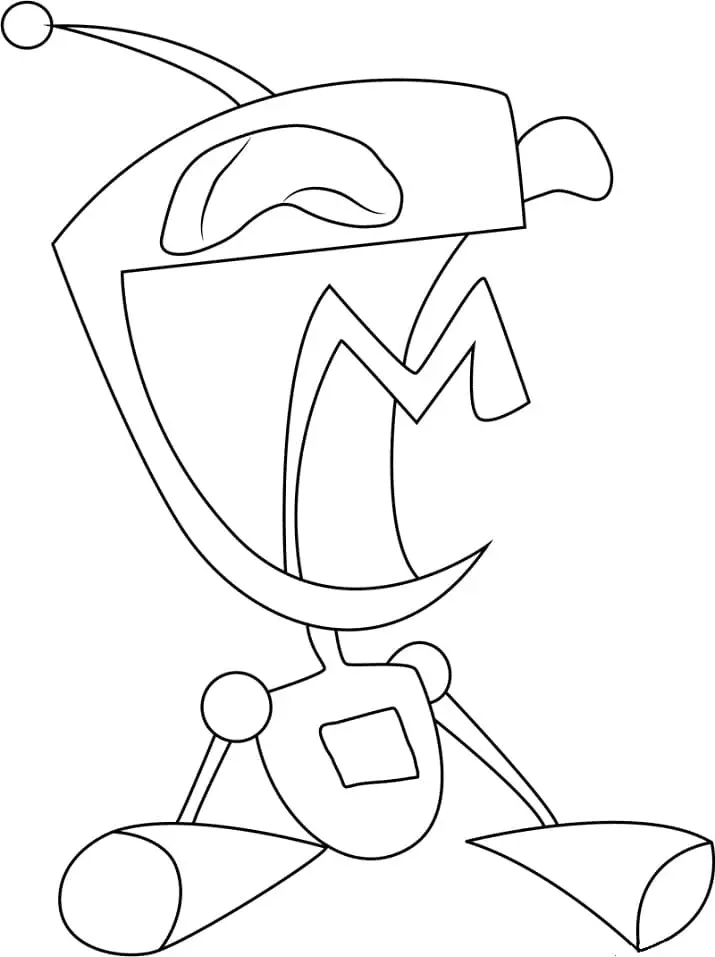 Gir Coloring Pages 32