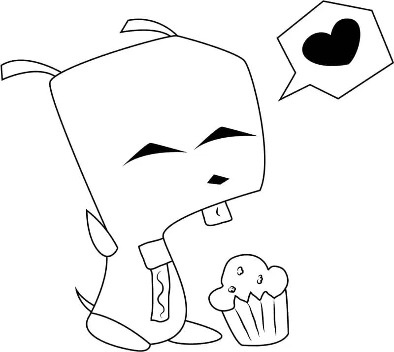 Gir Para Colorear