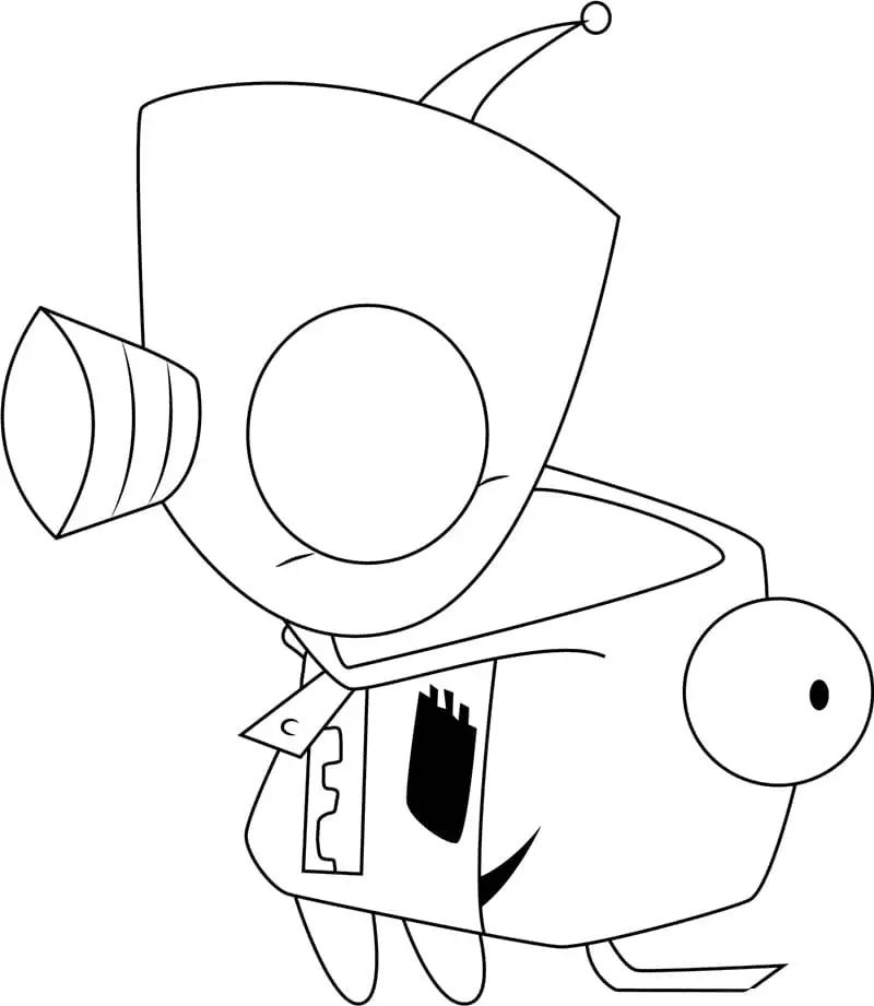Gir Coloring Pages 9