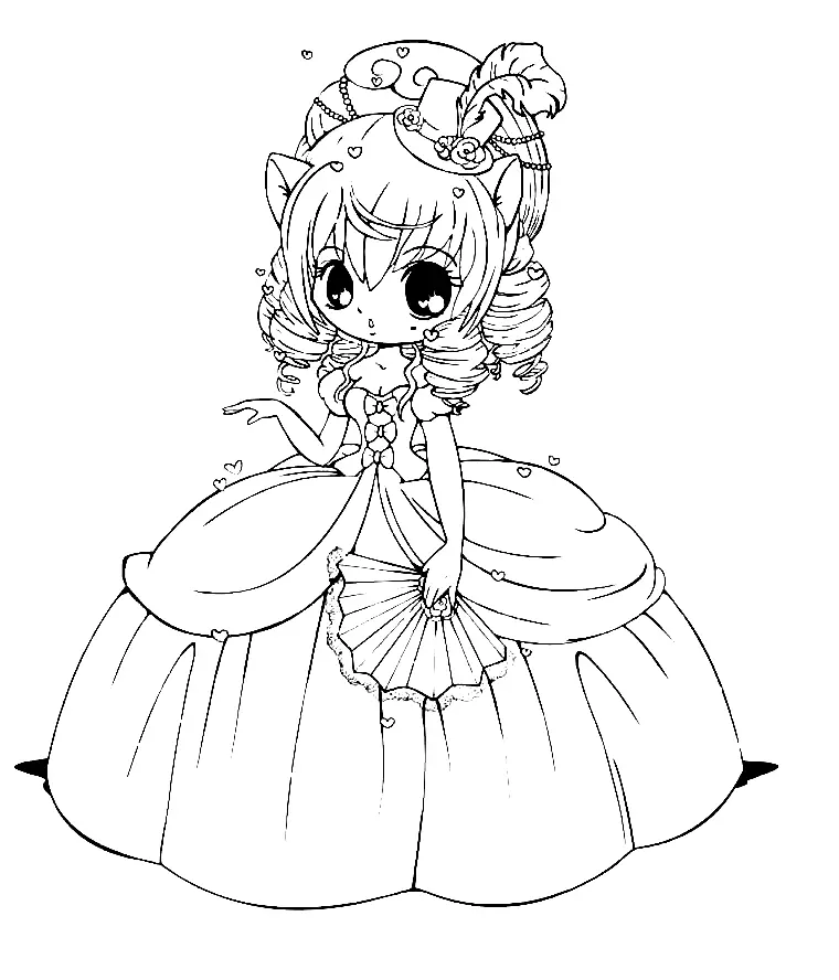 Chicas Para Colorear 12