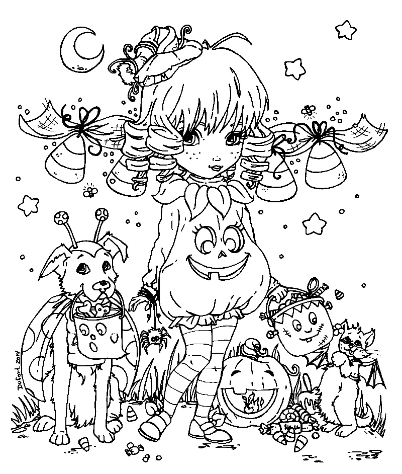 Desenhos de Femininos Para Colorir