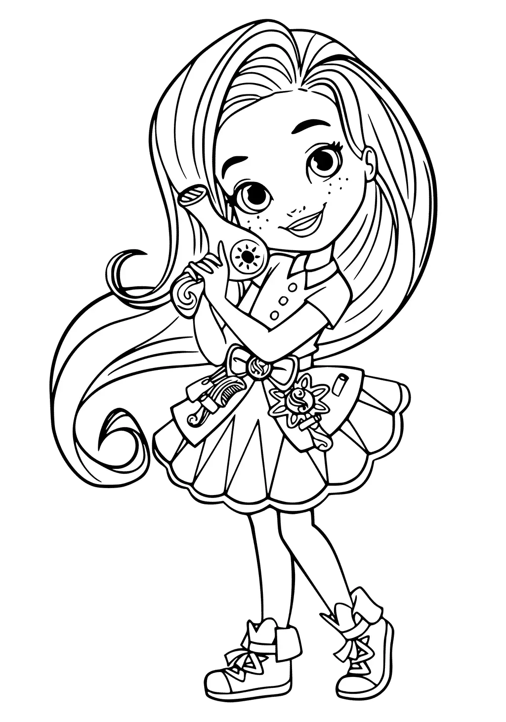 Chicas Para Colorear 8