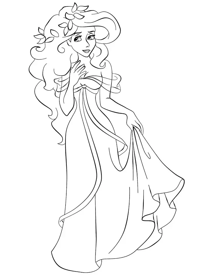 Desenhos de Giselle Para Colorir 10