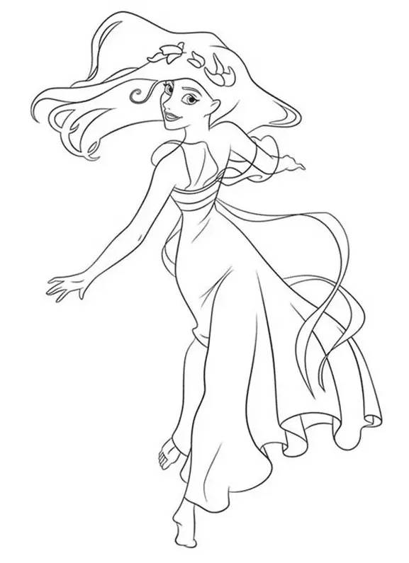 Desenhos de Giselle Para Colorir 12