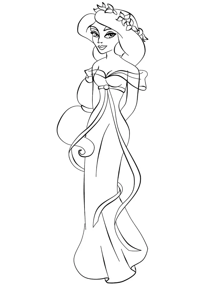 Giselle Para Colorear