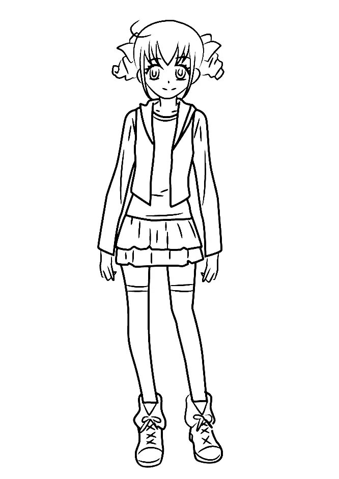 Glitter Force Coloring Pages 42