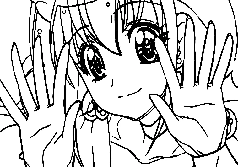 Glitter Force Coloring Pages 51