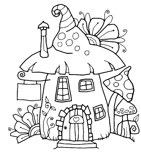 Desenhos de Gnomos Para Colorir 2