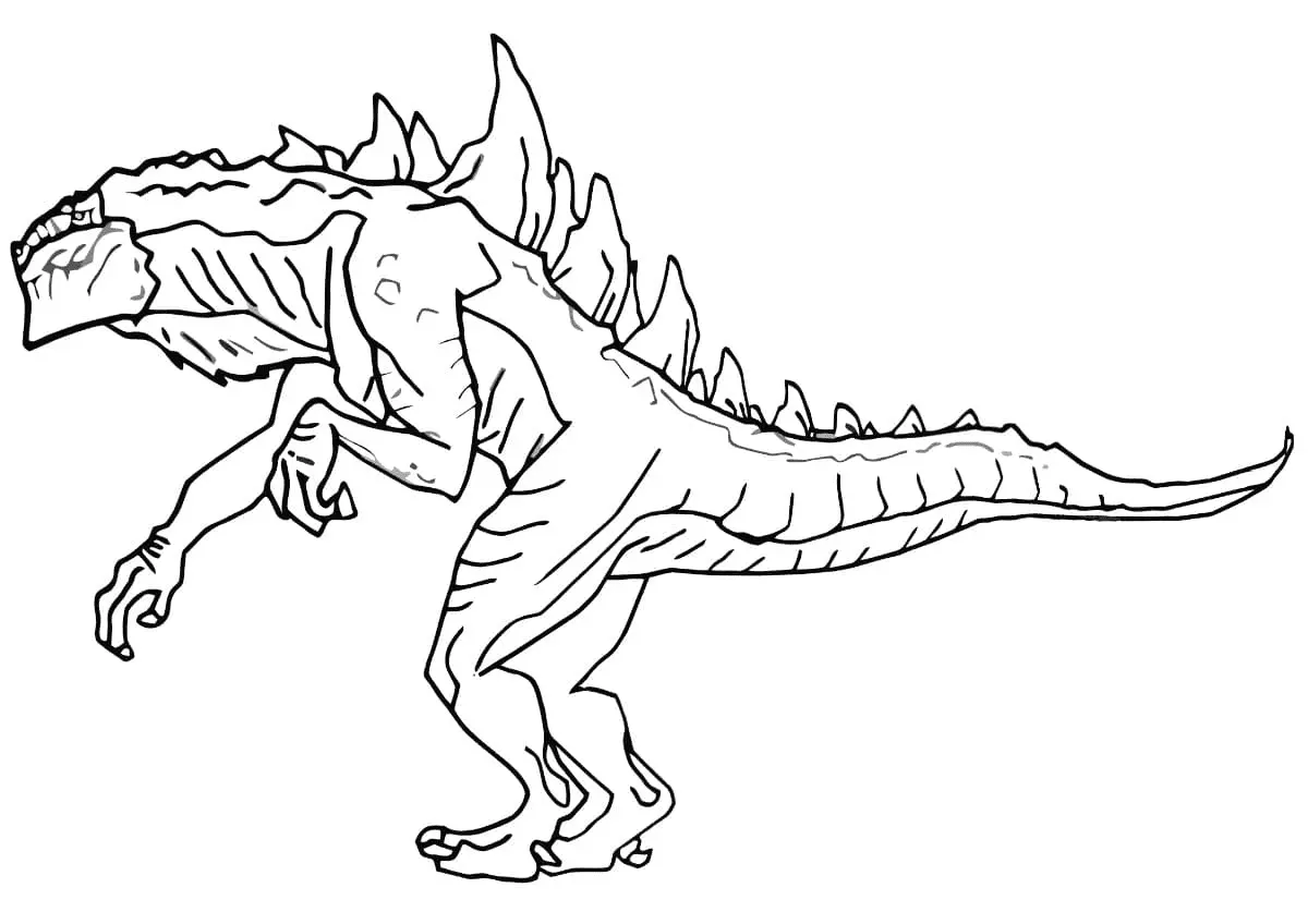 Godzilla Coloring Pages 28