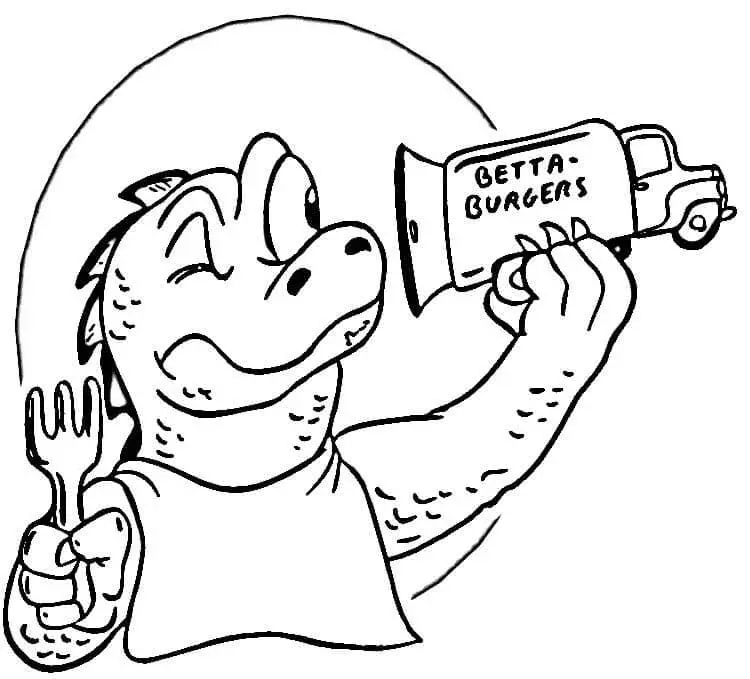 Godzilla Coloring Pages 55